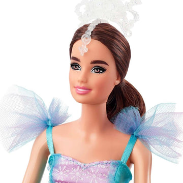 Barbie Signature Articulating Ballet Wishes Collection Doll with Satin Ballet Outfit, Multilayer Tulle Tutu and Accessories