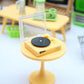 Realistic Miniature Vinyl Record Player, Dollhouse Miniatures, Mini Store Decor, 1/12 Scale, Cool Miniature Display