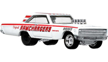 Hot Wheels Car Culture Circuit Legend Premium Toy Car, Die-Cast 1:64 Scale 65 Dodge Coronet for Play or Display