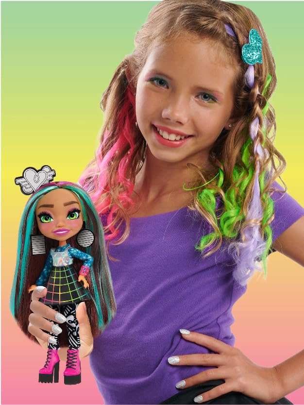 Just Play Art Squad Nene 10-inch Doll & Accessories with DIY Craft Etching Project, Kids Toys for Ages 3 Up