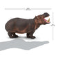 Safari Ltd. Hippopotamus Figurine - Detailed 8.75" Plastic Model Figure - Fun Educational Toy for Boys, Girls & Kids Ages 3+