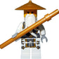 LEGO Ninjago: Master Sensei Wu Ninja Dragon Minifigure with Battle Staff