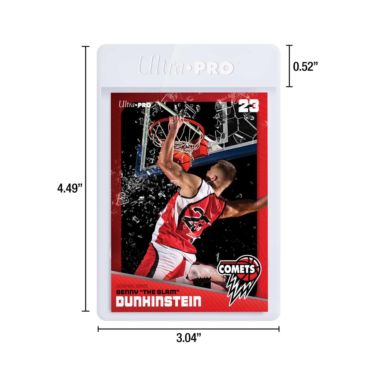 Ultra Pro Graded Card Submission Semi Rigid 1/2" Lip Tall Sleeves | 200-Count with Storage Box