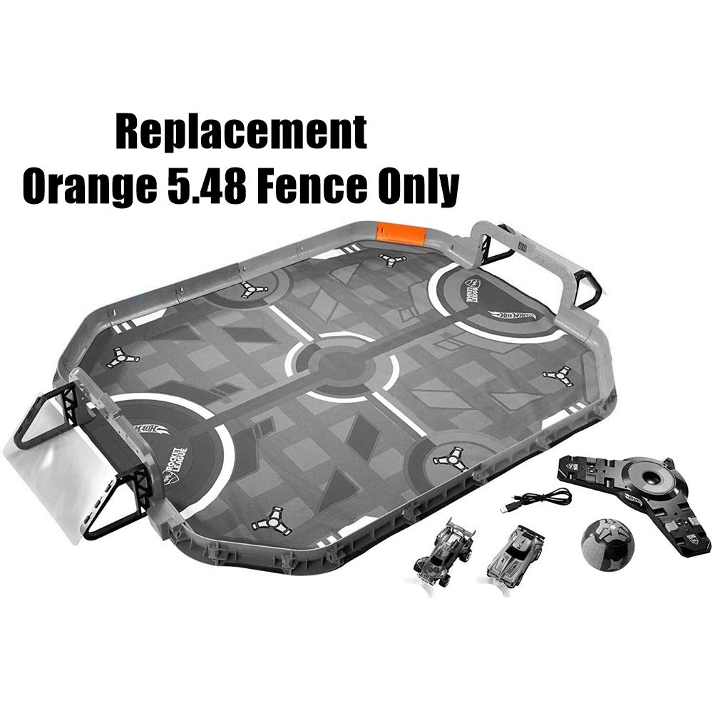 Replacement Parts for Hot-Wheels Rocket League - FWP45 ~ RC Rivals Set ~ Replacement Orange 5.48 Fence