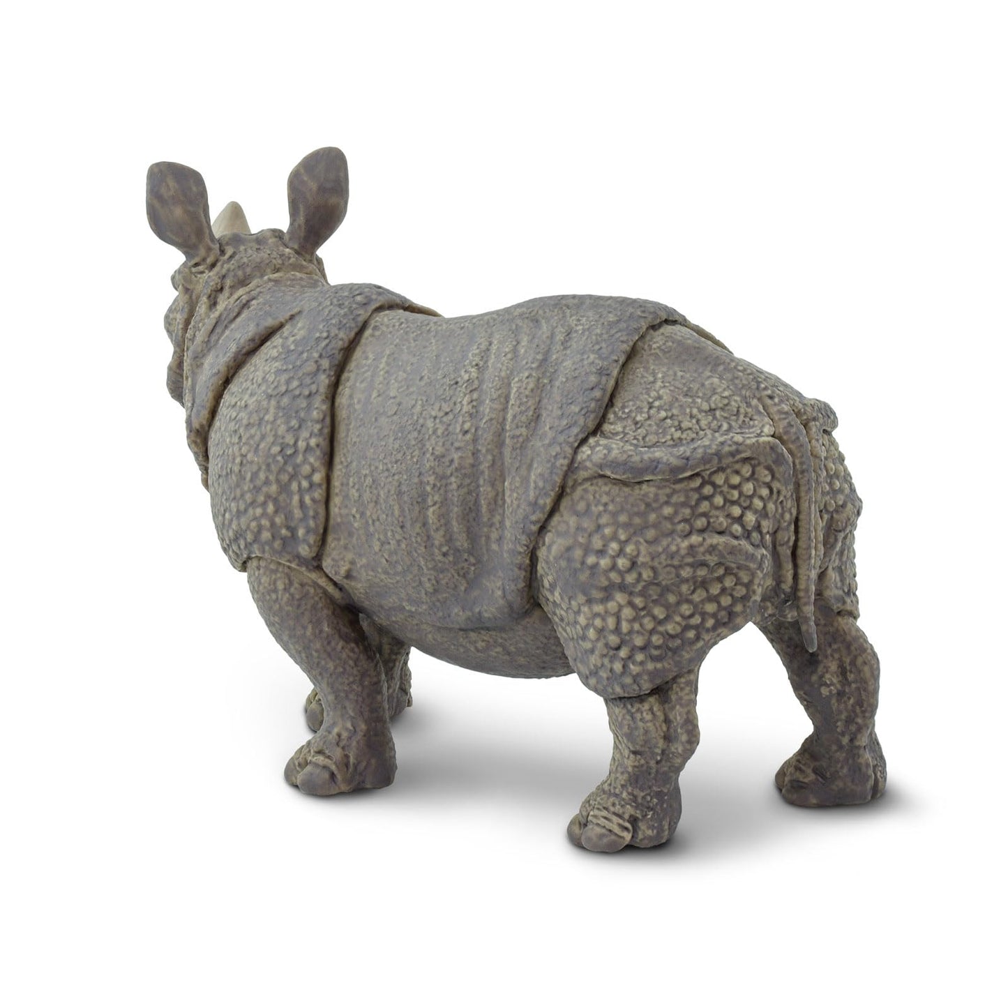 Safari Ltd. Indian Rhino Figurine - Realistic 5" Rhinoceros Figure - Educational Toy for Boys, Girls, and Kids Ages 3+