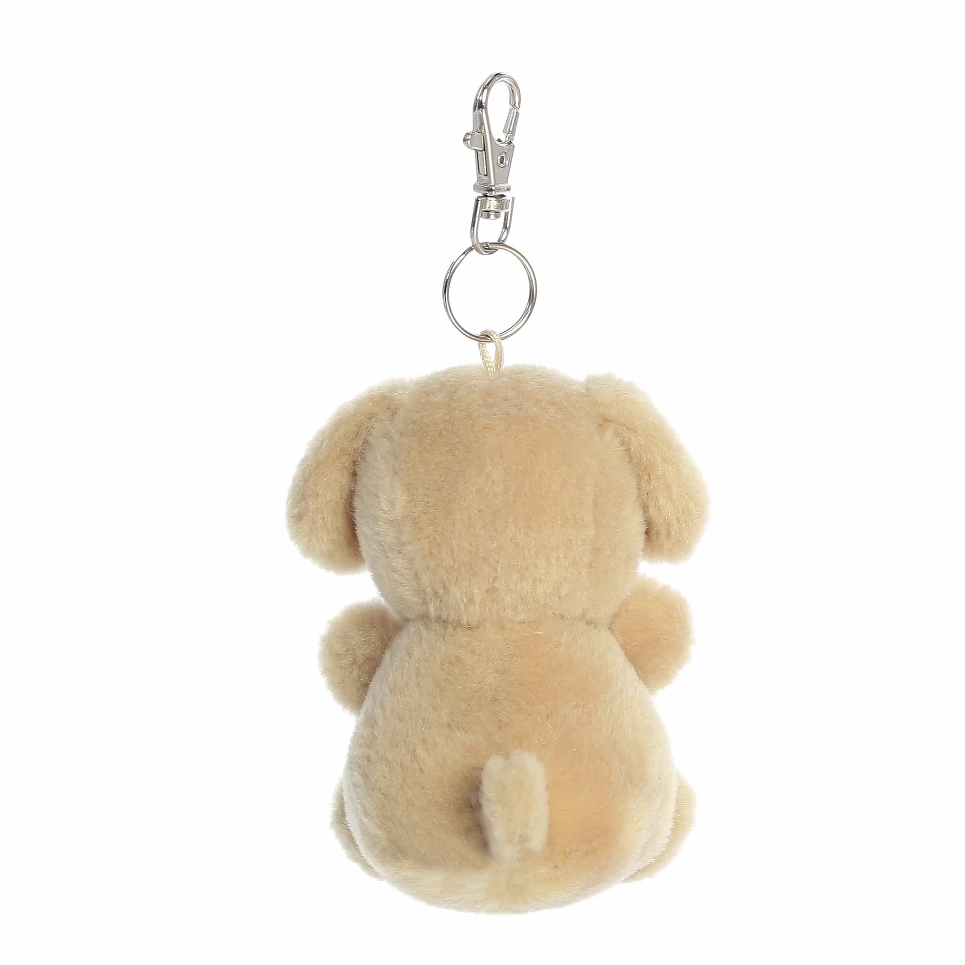 Aurora® Adorable Palm Pals™ Sunny Lab™ Clip-On- Fun Collectible Plush for Kids and Adult Collectors - Perfect for Backpacks and Birthday Gifts - Brown