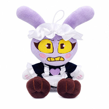 Lithosync Dark Digital Circus Bunny Plush Toy, Purple Rabbit Stuffed Animal Figure, Soft Collectible Plush Doll Gift for Fans and Gamers