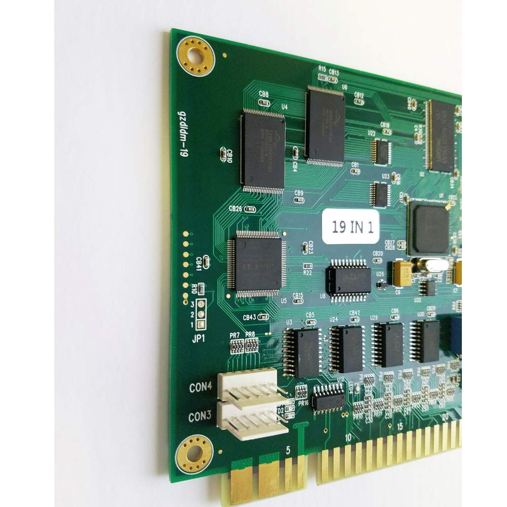 KOOBOOK 1Pcs Multi Classic 19 in 1 Multicade Arcade Multigame Jamma PCB Board Multiple Arcade Games Video Board