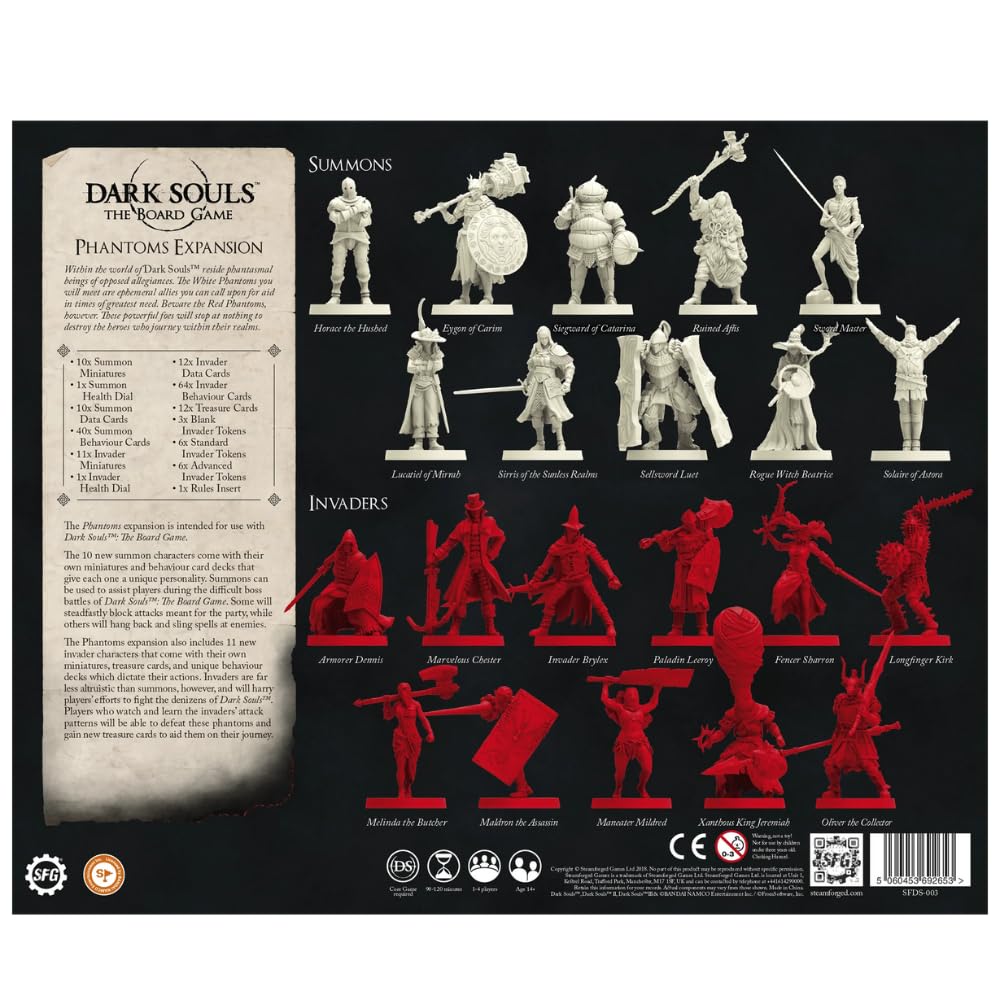 Steamforged Games Dark Souls The Board Game: Phantoms Expansion