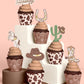 xo, Fetti 24pk Western Cupcake Wrappers + Toppers | Rodeo Cowboy Kids Party