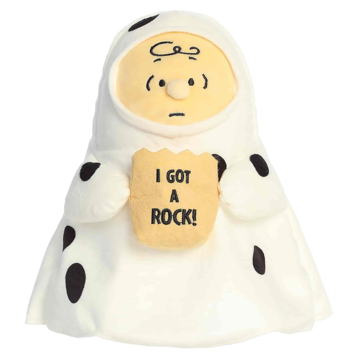 Aurora Peanuts 8" Rockin' Charlie Brown Spooky Plush
