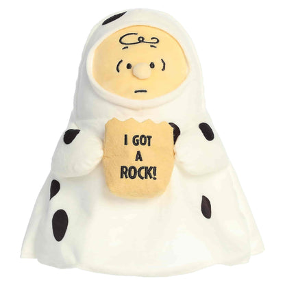 Aurora Peanuts 8" Rockin' Charlie Brown Spooky Plush