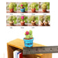 Dollhouse Decoration Plant Pots Miniature Green Potted Bonsai Models Decor,1:12 Miniature Plant