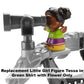 Replacement Part for Fisher-Price Little People Swing & Share Treehouse Playset - DYF19 ~ Replacement Little Girl Figure Tessa ~ Green Shirt