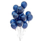 Navy Blue Balloons, 5 inch 100pcs Mini Dark Blue Latex Balloons for Birthday Wedding Baby Shower Decorations (Navy Blue)