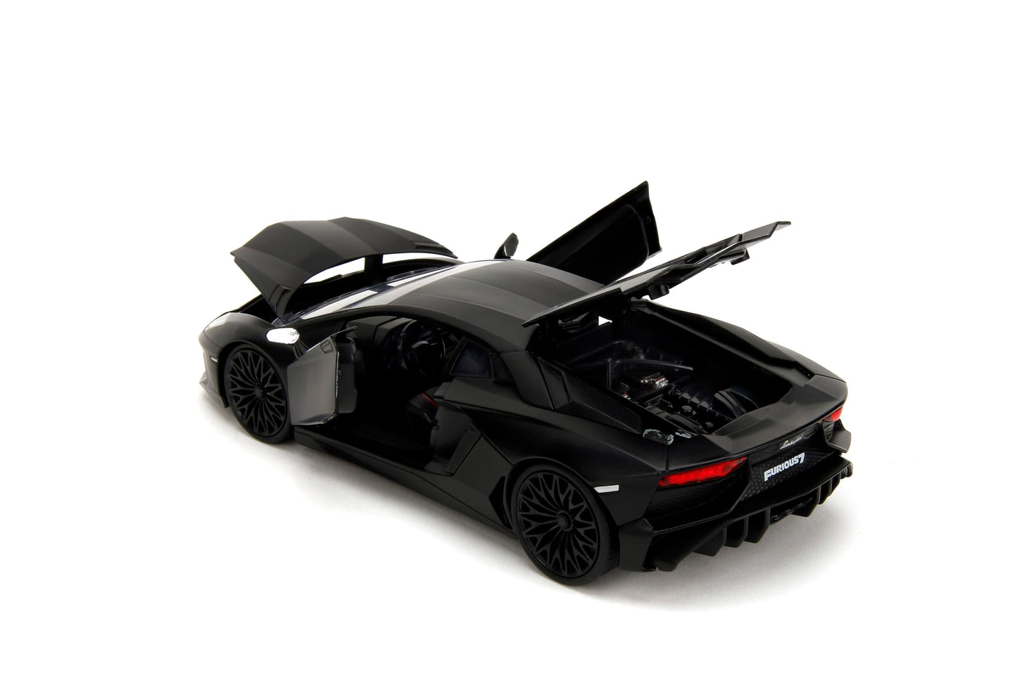 Jada Fast & Furious Shaw's Lamborghini Aventador SV - Die-Cast Vehicle, Opening Doors, Hood & Trunk, 1:24 Scale