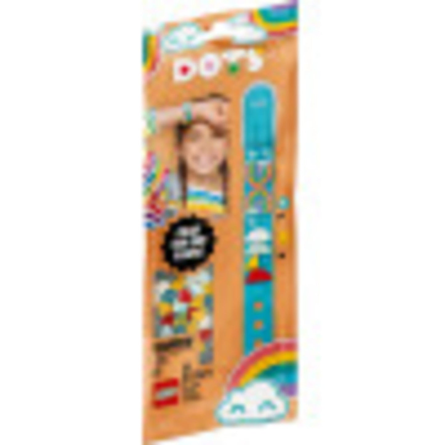 LEGO DOTS Rainbow Bracelet 41900 DIY Craft Bracelet Making Kit; A Fun Craft kit for Kids who Like Making Creative Jewelry, That Also Makes a Cool