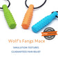 Xtra Tough (XT) Sensory Chew Necklace (3 Pack) - Sensory Oral Motor Aids Teether Toys for Autism, ADHD, Baby Nursing or Special Needs- Designed