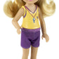 Barbie Chelsea Can Be Doll & Playset, Blonde Dog Trainer Small Doll with Dog & 10 Accessories, Including Leash, Jumping Hoop, Obstacle Cones & More