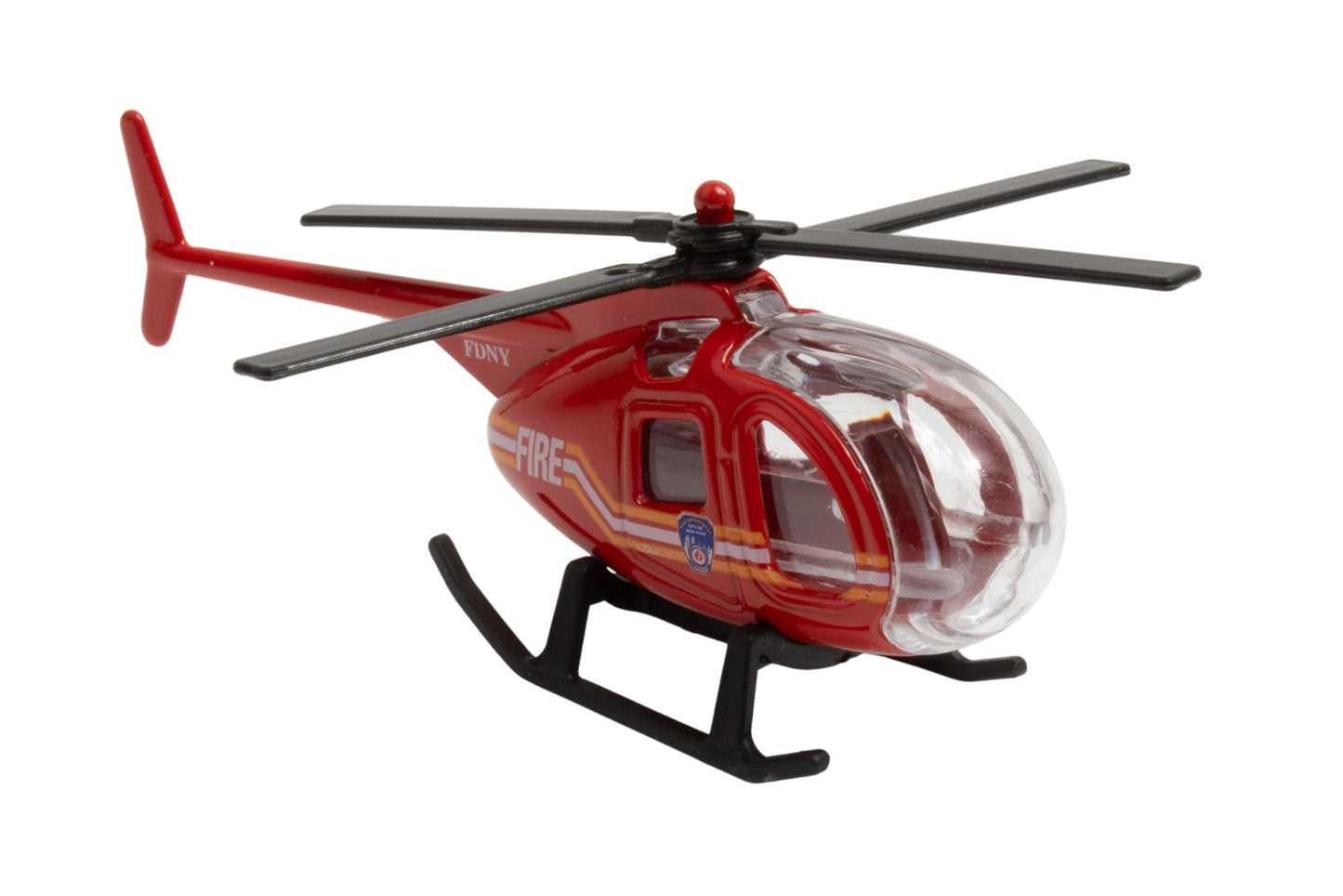 Daron FDNY Deluxe 11-Piece Playset of Die-Cast Metal and Plastic Vehicles, Aircraft, Figures, and Accessories Toy and Collectible Gift Pack for Ages
