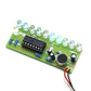 YIDAB Soldering Practice Kit Sound-Activated LED Chaser Kit - DIY Soldering Project with 10 LEDs & Microphone Sensor (12V DC) for Electronics