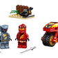 LEGO NINJAGO Legacy Kai’s Blade Cycle 71734 Ninja Motorcycle Playset Building Kit, Featuring NINJAGO Kai and a Snake; New 2021 (54 Pieces)