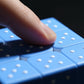 Speed Cube 3x3x3 3D Relief Effect Braille Magic Cube Puzzle,IQ Games Puzzles Special for Blind, 5.6cm