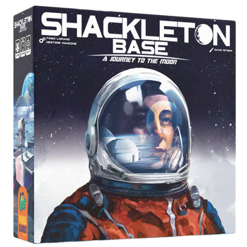 Shackleton Base: A Journey to The Moon Board Game - Sci-Fi Strategy Game of Space Exploration, Fun for Family, Kids & Adults, Ages 14+, 1-4 Players