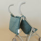 Doll Stroller - Neutral Color Lightweight & Flexible Stroller - Baby Doll Stroller for Kids 3+ - Chic Floral Print - 22" (Olive Green)