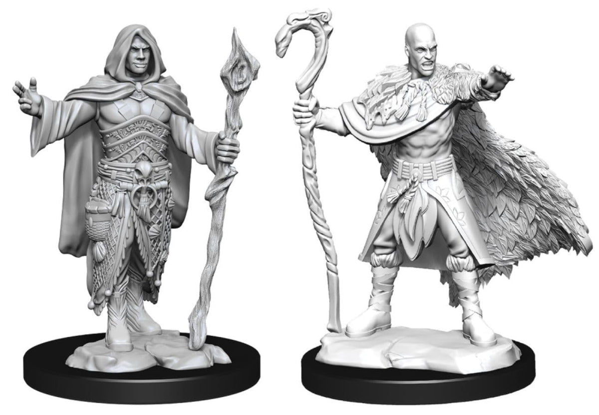 Human Druid Male D&D Nolzur's Marvelous Unpainted Miniatures
