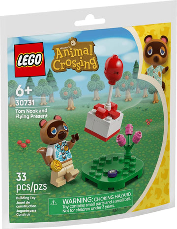 LEGO Animal Crossing Tom Nook and Flying Present 30731 (33 Pieces)