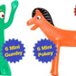 NJ Croce Gumby & Pokey 3" Mini Bendable Figures 12-Pack