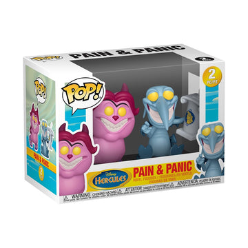 Funko Pop! Disney: Hercules - Panic & Pain, 2-Pack - Collectable Vinyl Figure - Gift Idea - Official Merchandise - Toys for Kids & Adults - Disney