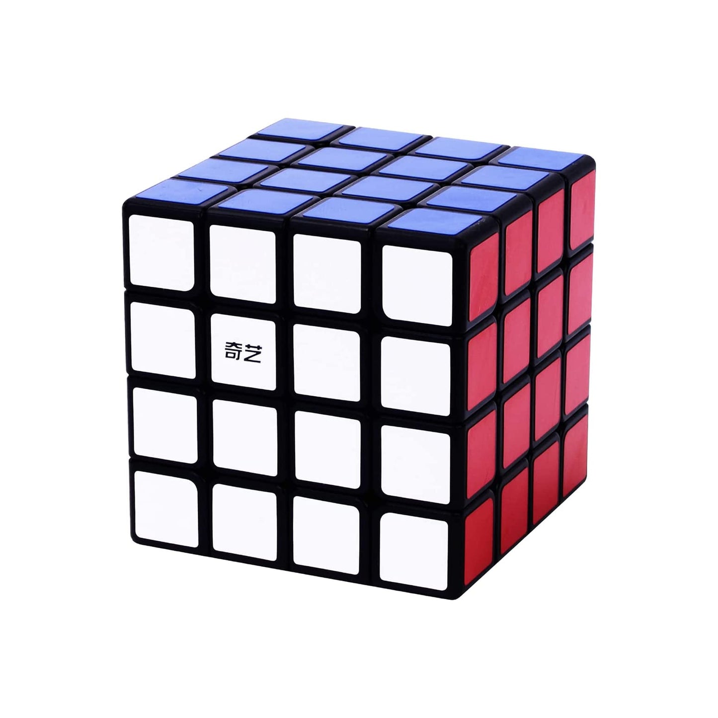 Classic Magic Cube 2.4" Puzzle 4x4 Smart Speed Cube Educational Game Brain Teaser (1 Pack, Black)