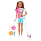 Barbie Skipper Dog Keeper Doll & Accessories, Ages 3 and Up