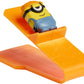 Minions: The Rise of Gru Splat‘EMS Construction Playset Toy, 2 Mini Minion Figures with Deluxe Launcher and Sticky Targets, Gift for Kids Ages 4