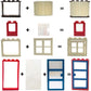 Taken All 82 Piece Windows & Doors & Fences Sets Building Block Toy -Compatible Major Brands Children Gifts