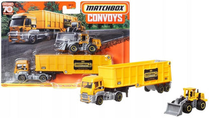 Matchbox Convoys Ford Cargo & MBX Dump Trailer / Quarry King