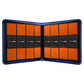 Ultra PRO - Vivid 12-Pocket Zippered PRO-Binder (Blue) - Protect and Store your Valuable Gaming cards, Sports cards or Collectible Cards, Store and