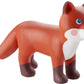 HABA Little Friends Forest Animals Multi-Pack Playset with 4 Chunky Plastic Toy Figures for Ages 3+