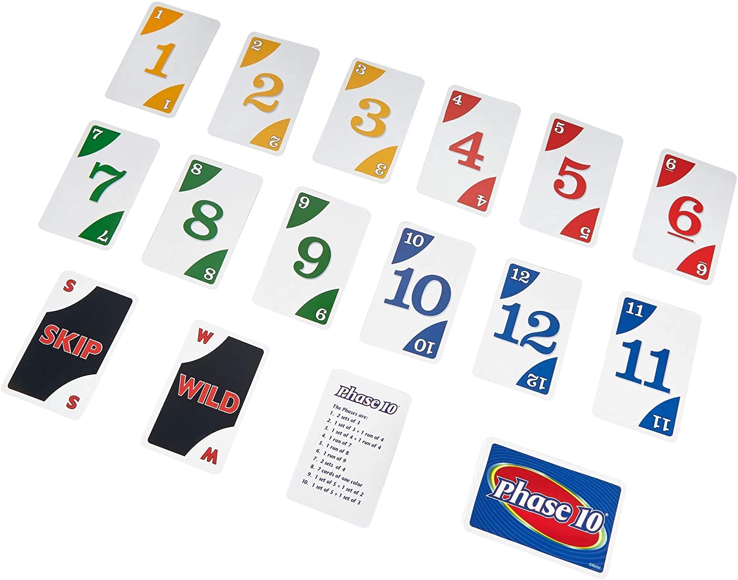 Mattel Uno Phase 10