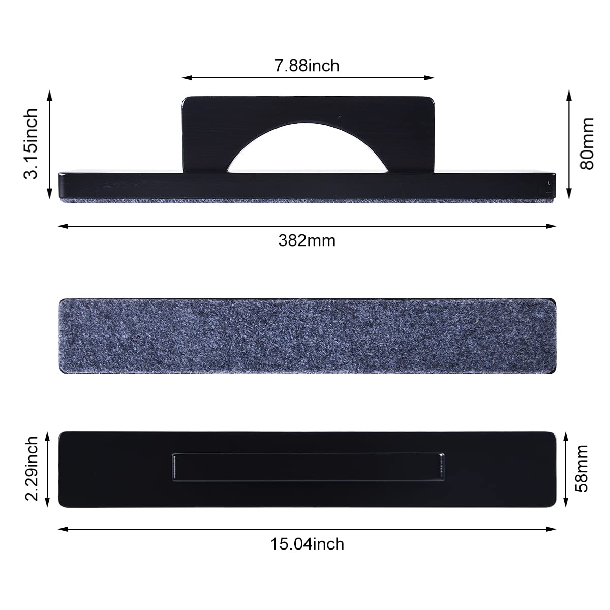 Shuffleboard Brush Shuffleboard Sweep?Black