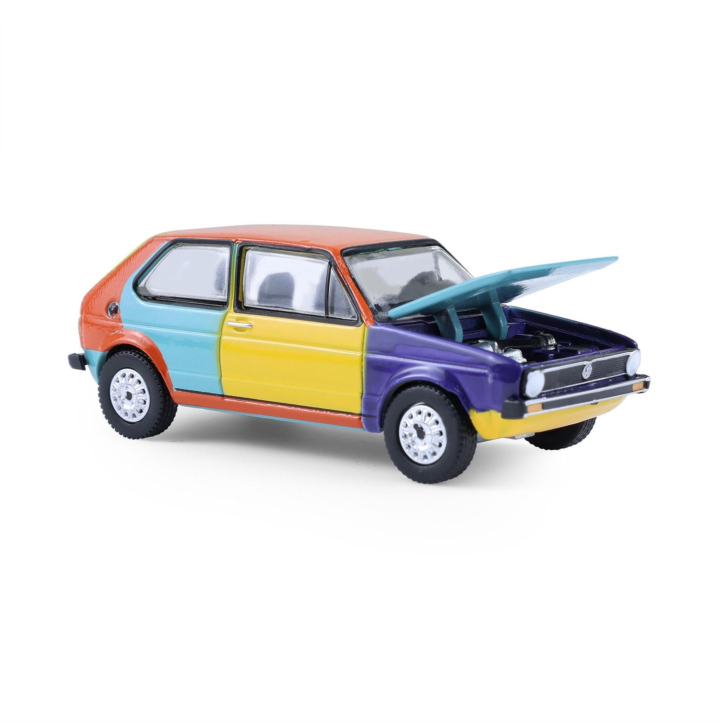 Truck 1/64 1975 Volkswagen Rabbit Harlequin Tribute, Club V-Dub Series 21 36120-E