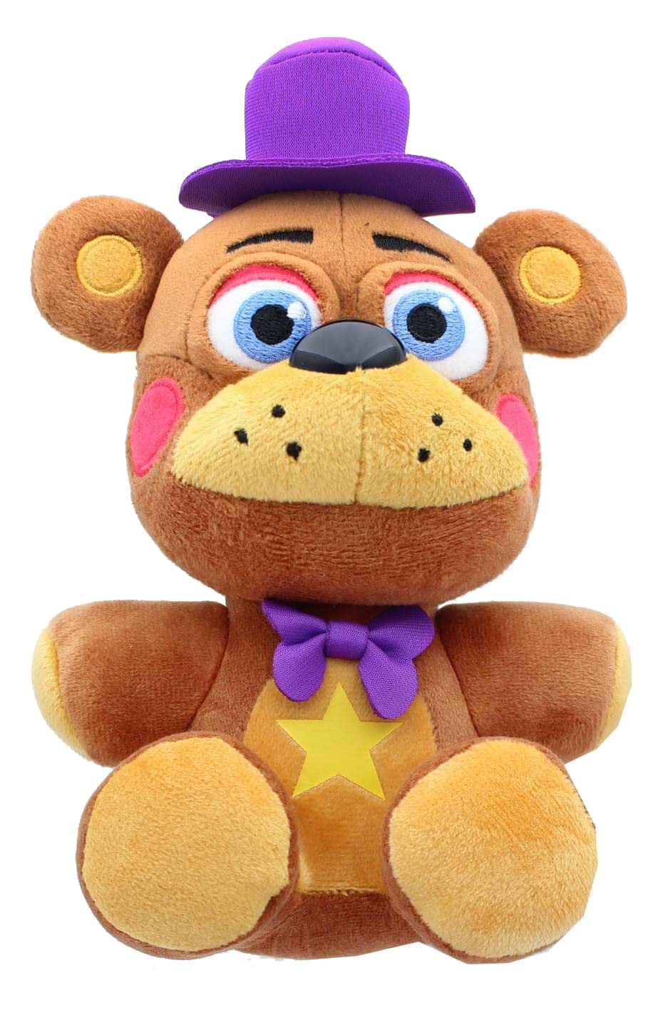 Funko Plush: Five Nights at Freddy's (FNAF) Pizza Sim: Rockstar Freddy Fazbear - FNAF Pizza Simulator - Collectible Soft Plush - Birthday Gift Idea