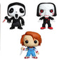 Funko Pocket POP: Horror - Ghostface, Chucky, Billy Toy Figure,Multicolor