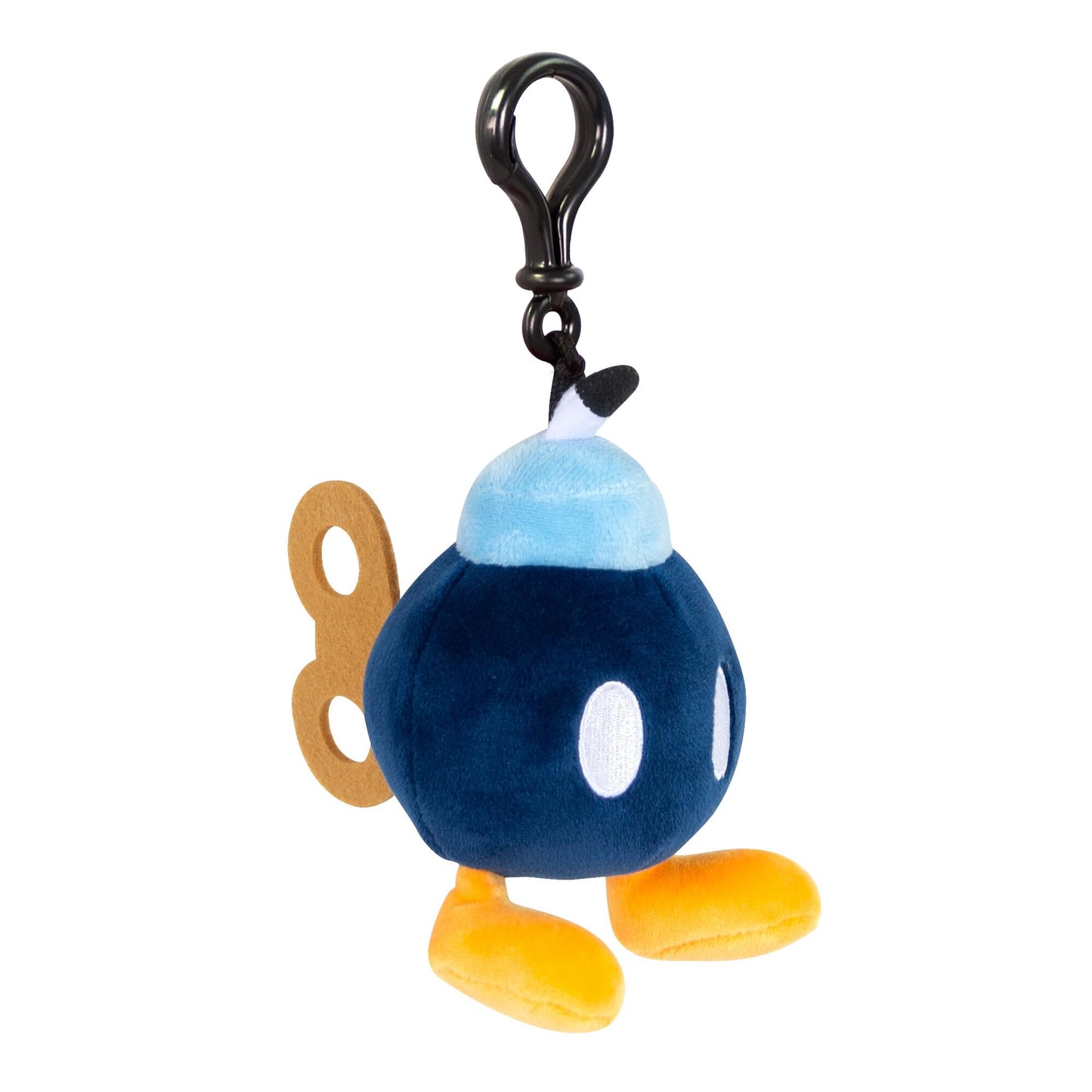 Club Mocchi- Mocchi- Super Mario Clip-On Plush Toys - Bullet Bill, Green Shell, Mushroom & Bob-omb - Officially Licensed Soft Keychain Plushie - Kids