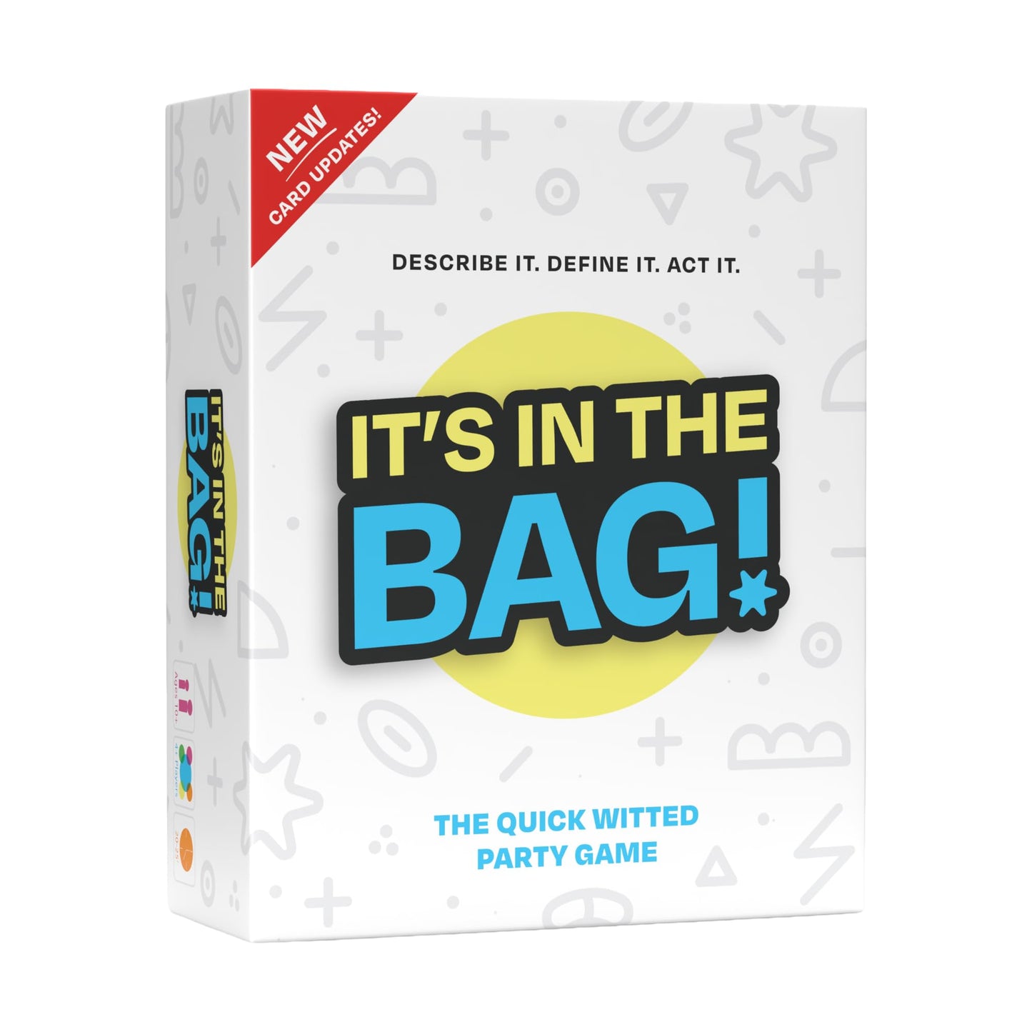 It’s in The Bag - Ultimate Family Game for Game Night, 3 Rounds of Wild Easy Fun! New Redesign of the Viral Party Game for Adults, Groups, and Kids