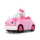 Jada Hello Kitty RC Car 1:32 Scale Vehicle - Simple Function Remote Control Pink Convertible with Non-Removable Figure Toys