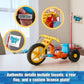 Brickcraft Family Guy Stewie on Trike Building Kit, 429 Piece Construction Set, Collectible Figure & TV Show Memorabilia Gift for Fans,Kids and Adult