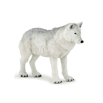 Papo - Realistic Polar Wolf Figure - Ages 3+ - Wild Life Collection - Educational Play Polar Animals - Gift Idea Toy for Girls and Boys